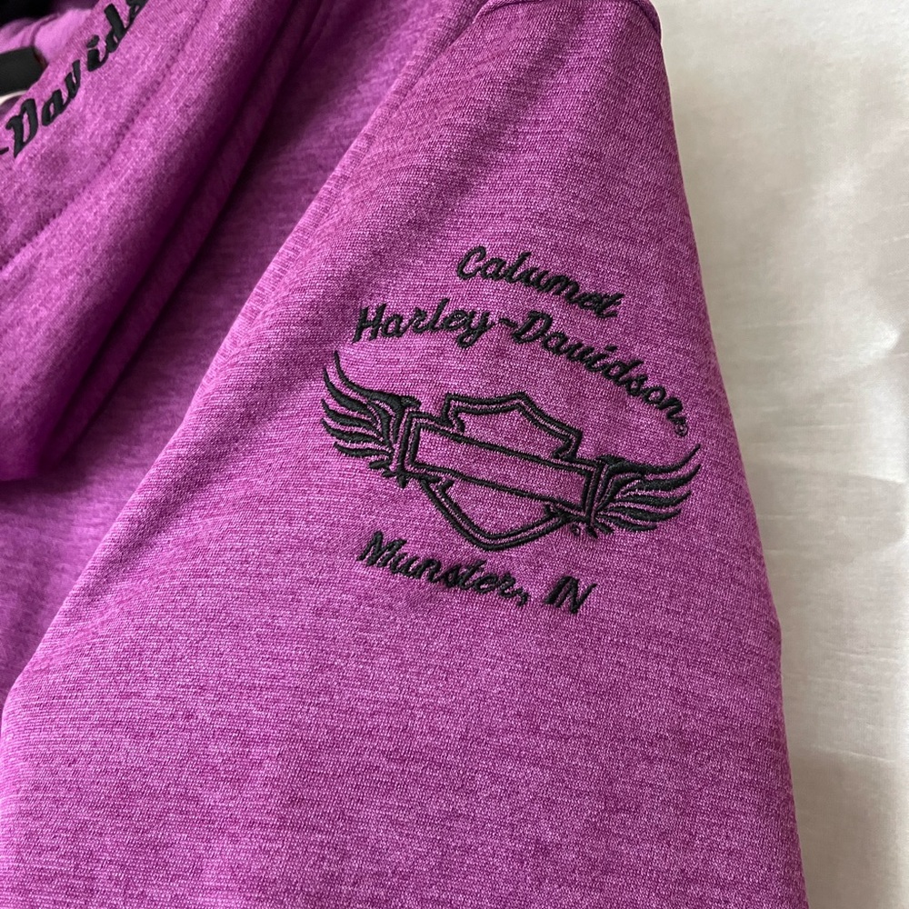 Harley-Davidson Vibrant Purple Sweatshirt - Picture 5 of 8